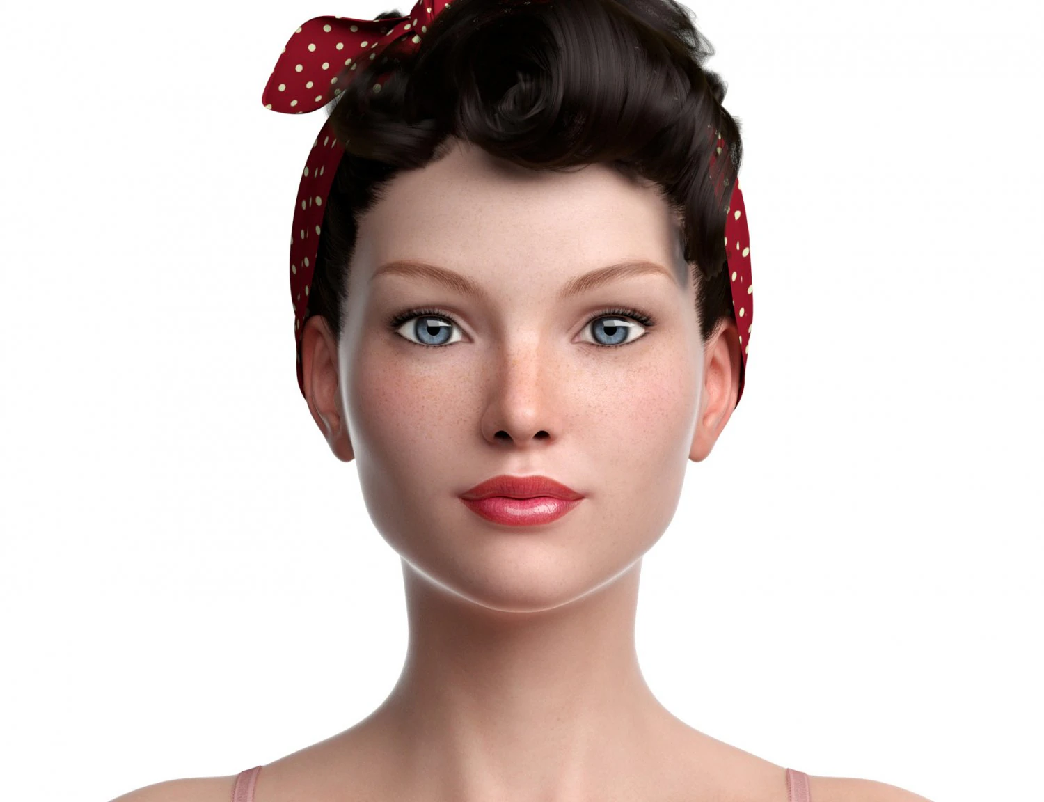 Princesse Anne Modèle 3D .c4d .max .obj .3ds .fbx .stl .blend 