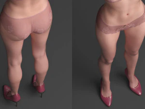 Rigged princess ann 3D Model