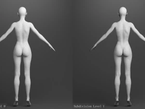 Rigged princess ann 3D Model