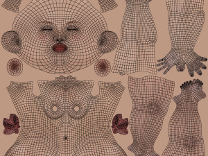 Rigged princess ann Modelo 3D