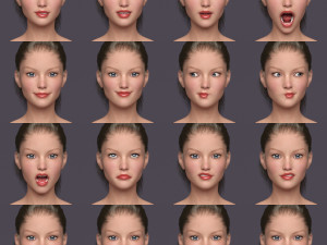 Rigged victoria Modelo 3D