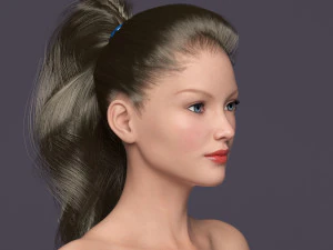 Rigged victoria 3D Model