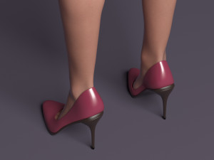 Rigged victoria Modelo 3D