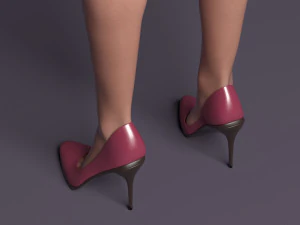 Rigged victoria 3D Model