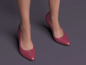 Rigged victoria 3D Model