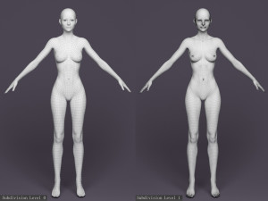 Rigged victoria Modelo 3D