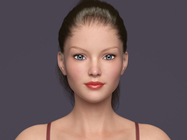 Victoria Modelo 3D .c4d .max .obj .3ds .fbx .stl .blend