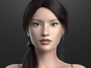 cole&ccedil;&atilde;o de modelos femininos 3d vol 01 Modelo 3D