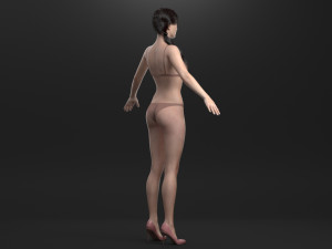 3d female model collection vol 01 Modèle 3D