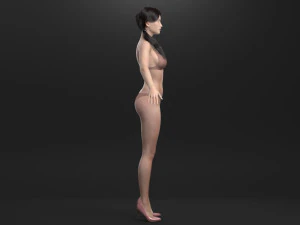 cole&ccedil;&atilde;o de modelos femininos 3d vol 01 Modelo 3D