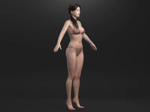 cole&ccedil;&atilde;o de modelos femininos 3d vol 01 Modelo 3D