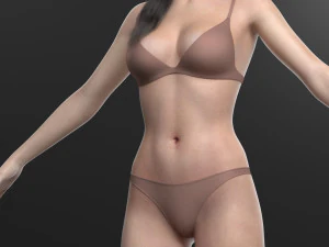 cole&ccedil;&atilde;o de modelos femininos 3d vol 01 Modelo 3D