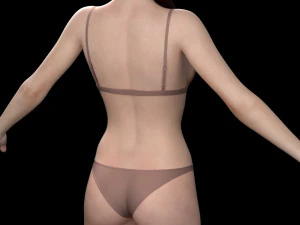 cole&ccedil;&atilde;o de modelos femininos 3d vol 01 Modelo 3D