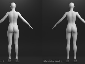 3d female model collection vol 01 Modèle 3D