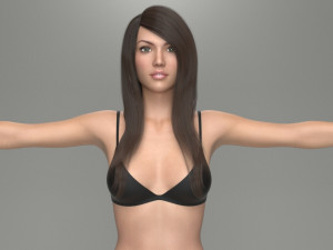 3d female model collection vol 01 Modèle 3D