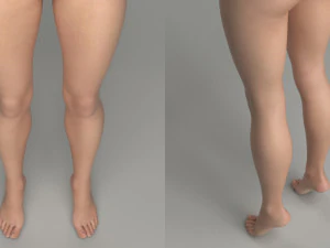 cole&ccedil;&atilde;o de modelos femininos 3d vol 01 Modelo 3D