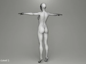 cole&ccedil;&atilde;o de modelos femininos 3d vol 01 Modelo 3D