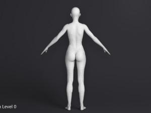 3d female model collection vol 01 Modèle 3D