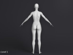 3d female model collection vol 01 Modèle 3D
