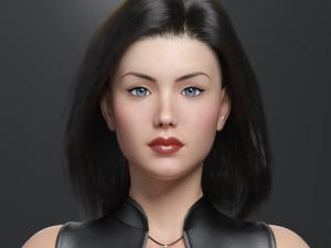 Bond girl 3D 모델