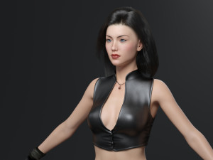 Bond girl 3D 모델