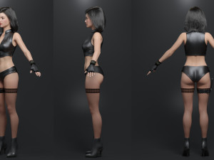 Bond girl 3D 모델