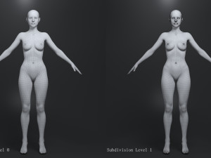 Bond girl 3D 모델