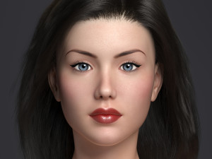 Hot girl Modelo 3D