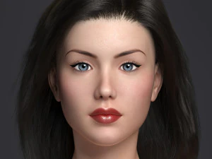 Hot girl 3D Model