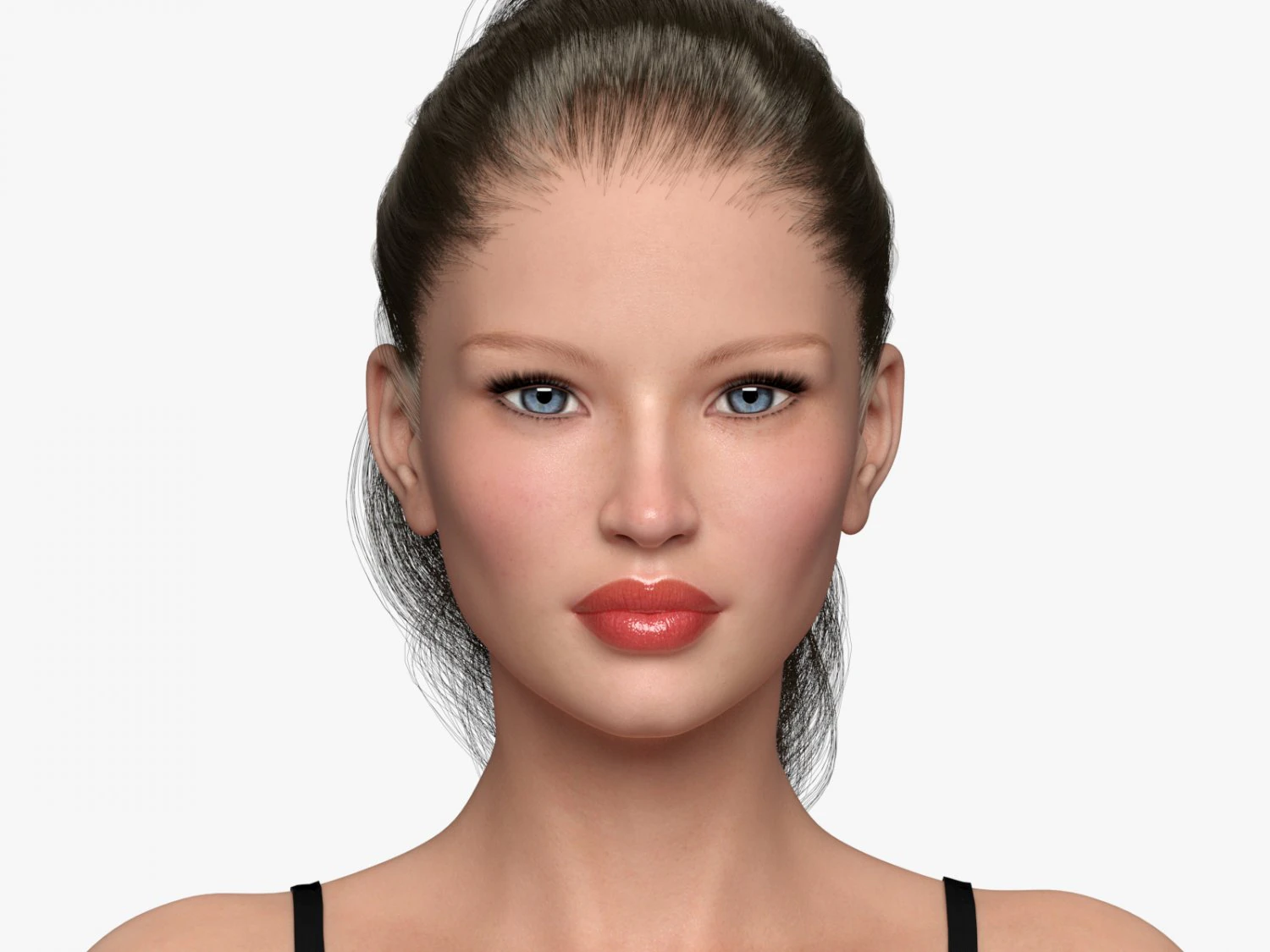 Bond girl ii 3D Model .c4d .max .obj .3ds .fbx .stl .blend