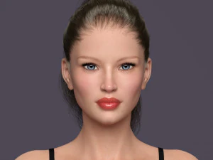 Bond girl ii 3D Model