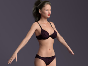 Bond girl ii Modèle 3D