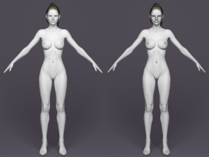 Bond girl ii Modèle 3D