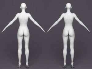 Bond girl ii 3D Model