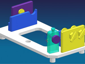 welding fixture 3D 모델