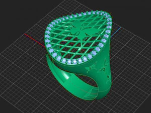 kelebek y&uuml;z&uuml;k takı 3d baskı modeli 3D Baskı Modeli