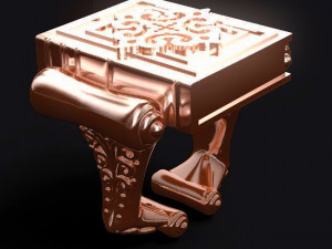 men ring 3d print model stl Modelo de Impressão 3D