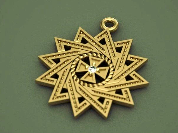 Kelt kolye dosyaları 3D Baskı Modeli .c4d .max .obj .3ds .fbx .stl .blend 