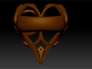 heart ringt biomechanical 3d printing stl for printig Modèles 3D en vedette