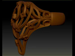 baskı i&ccedil;in kalp halkası biyomekanik 3d baskı stl 3D Baskı Modeli