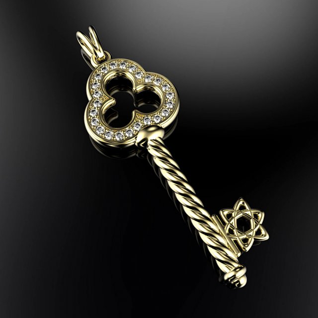 magic-key--stl 3D प्रिंट मॉडल .c4d .max .obj .3ds .fbx .stl .blend