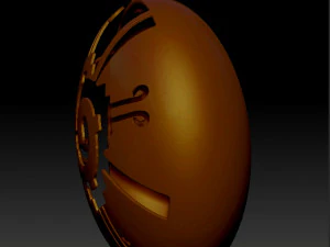 mystic aztec pendant files 3D Print Model
