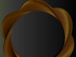 pendant curvy--stl 3D Print Model