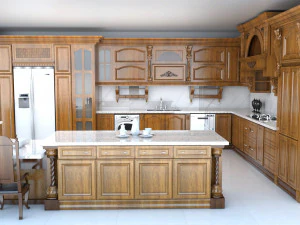 cucina classica 2 Modello 3D