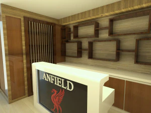 modern cloth shop 3D Model