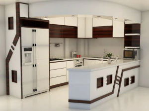 kitchen design 3D Model