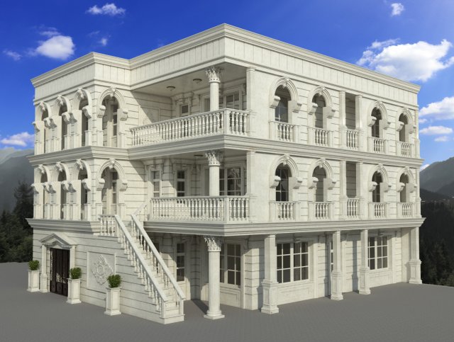 romans elavation Modelo 3D .c4d .max .obj .3ds .fbx .stl .blend 