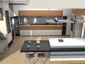 kitchen design 3D Model