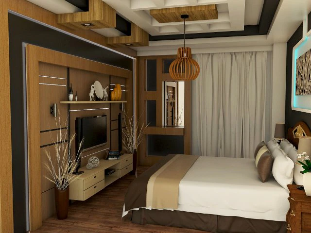 camera da letto principale Modello 3D .c4d .max .obj .3ds .fbx .stl .blend 