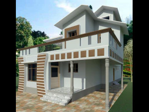 diseño de la casa Modelo 3D
